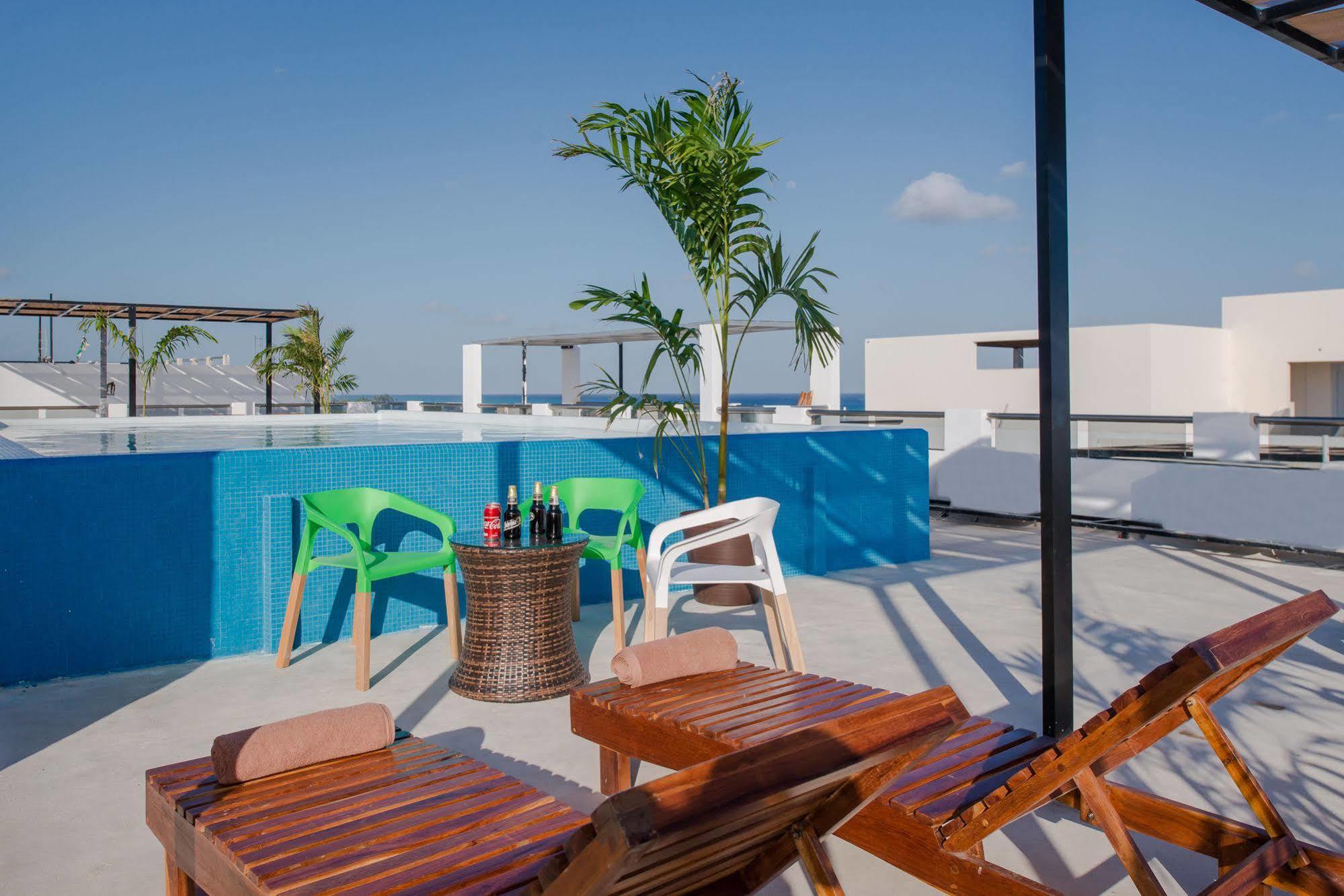 Coral Beach Condo Playa del Carmen Exterior foto